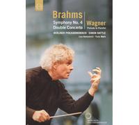 BERLINER PHILHARMONIKER/SIMON RATTLE: BRAHMS - SYMPHONY NO. 4/WAGNER NEW REGION