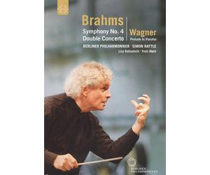 BERLINER PHILHARMONIKER/SIMON RATTLE: BRAHMS - SYMPHONY NO. 4/WAGNER NEW REGION