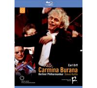 BERLINER PHILHARMONIKER/SIMON RATTLE: CARL ORFF - CARMINA BURANA NEW REGION 0 BL