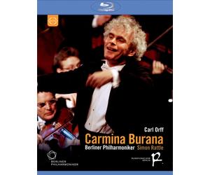 BERLINER PHILHARMONIKER/SIMON RATTLE: CARL ORFF - CARMINA BURANA NEW REGION 0 BL