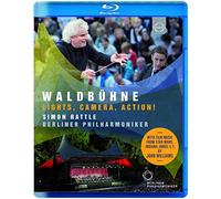 Berliner Philharmoniker - Waldbuhne 2015 from Berlin - Simon Rattle - Camera, Lights, Action! [Blu-ray] [Region B]