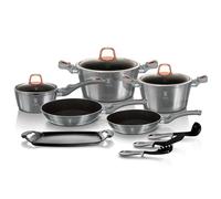 Berlinger Haus 12 Pc Cookware Set With Grill No Stick Pots Pans Induction Tools