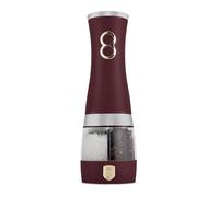 Berlinger Haus Leonardo Collection 2-in-1 Electric Pepper and Salt Mill/Burgundy Cream/with Ceramic Grinder/Batteries: 6 AA Batteries (Not Included)