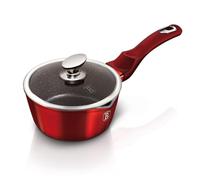 Urbn-Living Urbnliving Height 7.5Cm Berlinger Haus 16Cm Red With Lid Non Stick Saucepan Cookware Induction Hob Cooking Pots Pan
