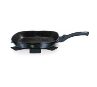 Berlinger Haus Square Grill Pan 28cm Fry Frying Marble Non Stick Griddle Steak