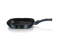 Urbn-Living Berlinger Haus 28Cm Width Aquamarine Square Grill Pan Fry Frying Marble Non Stick Griddle Steak