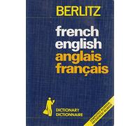 Berlitz French-English Pocket Dictionary (Berlitz Pocket Dictionaries)