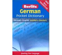 Berlitz: German Pocket Dictionary (Berlitz Pocket Dictionary)