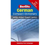 Berlitz Language: German Compact Dictionary (Berlitz Compact Dictionary)