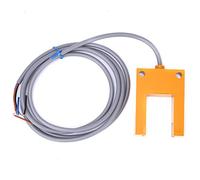 BERM E3S GS30E4 Photoelectric Sensor Switch NPN Normally Open U Shape Groove Type High Precision Detection for Industrial Automation DC 10 30V Power Supply ABS Plastic Housing