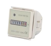 BERM Hour Meter Industrial Timer Electric Time with Berm and Hour size 01 pack the timer shell is lightweight Easy InstallationEquipped with a fixed buckle