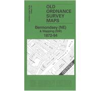 Bermondsey (NE) & Wapping (SW) 1872-94: London Large Scale 7.87 (Old Ordnance Survey Maps of London)