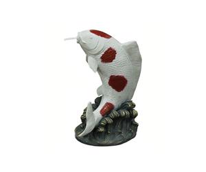 Bermuda Charming Pond Ornament, Spitting Animals, Beautifully Crafted - Koi Carp