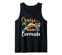 Bermuda Cruise Squad 2026 Family Holiday Matching Tank Top