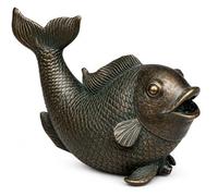 Bermuda Fish Pond Spitter Splashing Water Feature Ornament Garden Decor