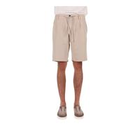 Bermuda Jogger in Cotone-Lino - male - Eleventy - Casual Shorts - Beige - W36 - Shorts W36