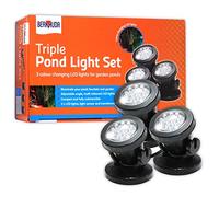 Bermuda LED Spotlight Set (3 Lights) Submersible, for Ponds & Gardens