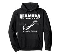 Bermuda Map Coordinates, Bermuda Flag, Bermuda Nickname Pullover Hoodie