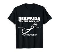 Bermuda Map Coordinates, Bermuda Flag, Bermuda Nickname T-Shirt