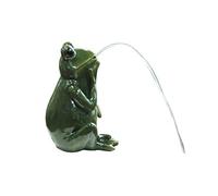 Bermuda Pond Side Ornament Frog Water Spitter
