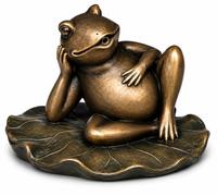 Bermuda Relaxed Frog Pond Spitter Water Feature