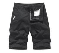 Bermuda Shorts For Men Uk,Men'S Summer Trend Classic Washed Solid Color Cargo Pants Sports Fifth Pants