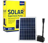Bermuda Solar Supernova Solar Powered Pond Pump Fountain 800Lph