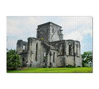 Bermuda St. George Church Jigsaw Puzzle 100 Piece Game Artwork Travel Souvenir 45.5x35.5CM