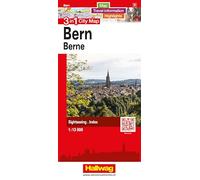 Bern 3 in 1 CityMap: 3 in 1: Stadtplan, Reiseinformationen und Highlights!