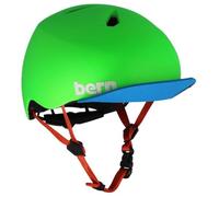 Bern Nino Kids Bike Helmet with DVRT Rotational Impact Safety?Adjustable Comfort?Trusted by Parents Worldwide?EN1078 Certified?XS/S?Matte Lime