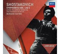 BERNARD/CGO/LSO HAITINK - SINFONIEN 1+5 CD NEW SCHOSTAKOWITSCH,DMITRI