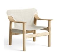 Bernard Chair Armchair Hay Solid oak water-based lacquered / canvas raw - HAY 257401