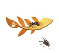 Bernard Climbing Toys - Sucker Leaf Shape Terrarium Decoration | Reptile Enrichment Toy - Leopard Gecko, Bearded Dragon, Frog, Lizard, Rest Space