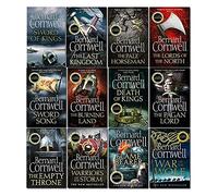 Bernard Cornwell The Last Kingdom Series Collection 12 Books Set (The Last Kingdom, The Pale Horseman, The Lords of the North, Sword Song, The Burning Land, Death of Kings, The Pagan Lord & More)