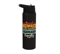 Bernard Last Name Bernard Family Bernard Stainless Steel Insulated Water Bottle