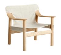 Bernard Oak and Canvas Armchair, Shane Schneck Natural one size