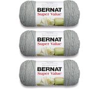 Bernat Super Value Yarn Soft Gray