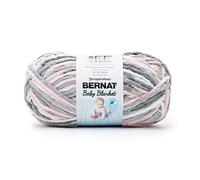 Bernat Baby Blanket 300g Baby Grays Yarn - 1 Pack of 300g/10.5oz - Polyester - 7 Super Bulky - Knitting/Crochet