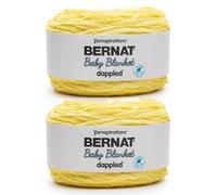 Bernat Baby Blanket Dappled Sunny Yarn - 2 Pack of 300g/10.6 oz - 100% Polyester - #6 Super Bulky - 220 Yards - Knitting/Crochet