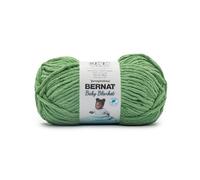 Bernat Baby Blanket Green Yarn - 1 Pack of 300g/10.5 oz - 100% Polyester - #6 Super Bulky - 220 Yards - Knitting/Crochet