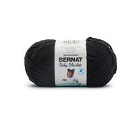 Bernat Baby Blanket Licorice Yarn - 1 Pack of 300g/10.5 oz - 100% Polyester - #6 Super Bulky - 220 Yards - Knitting/Crochet