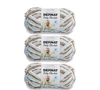 Bernat Baby Blanket Little Cosmos Yarn - 3 Pack of 100g/3.5oz - Polyester - 6 Super Bulky - 72 Yards - Knitting/Crochet