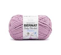Bernat Baby Blanket Sparkle Planetary Purple Yarn - 1 Pack of 10.5oz/300g - Polyester - #6 Super Bulky - 220 Yards - Knitting & Crochet