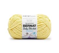 Bernat Baby Blanket Sparkle Sunshine Yarn - 1 Pack of 10.5oz/300g - Polyester - #6 Super Bulky - 220 Yards - Knitting & Crochet