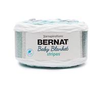 Bernat Baby Blanket Stripes -300g- Seaglass
