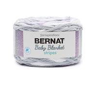 Bernat Baby Blanket Stripes - 300g- Violets