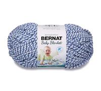 Bernat Baby Blanket Twists Big Ball Yarn- 300g-Blue