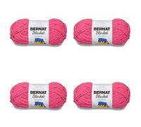 Bernat BBB5307 Blanket Brights-Packs of 4 Balls-150g Each Ball-Pixie Pink