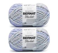 Bernat Blanket - 2 Pack of 220 Yards/10.5 oz Overcast 100% Polyester Yarn