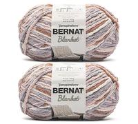 Bernat Blanket BB Petal Yarn - 2 Pack of 10.5oz/300g - Polyester - #6 Super Bulky - 220 Yards - Knitting & Crochet